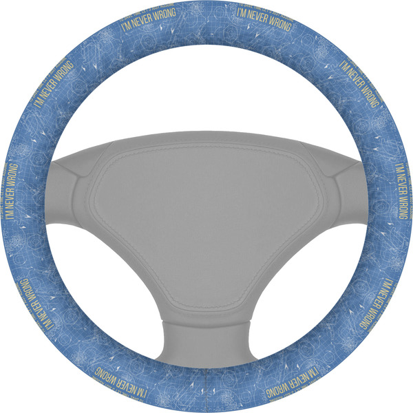 Custom Engineer Quotes Steering Wheel Cover