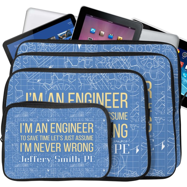 Engineer Quotes Tablet & Laptop Case Sizes