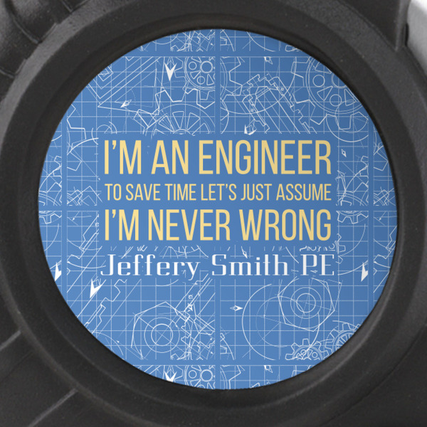 Engineer Quotes Tape Measure - 25ft - detail