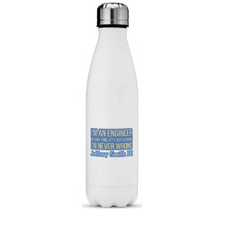 Engineer Quotes Water Bottle - 17 oz. - Stainless Steel - Full Color Printing (Personalized)