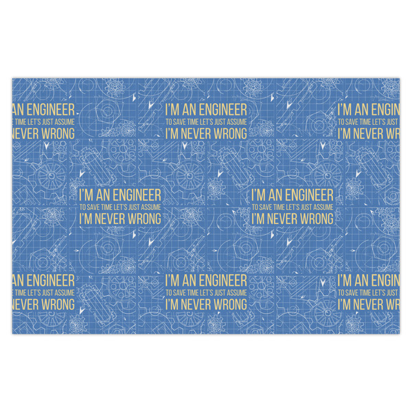 Custom Engineer Quotes X-Large Tissue Papers Sheets - Heavyweight