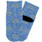 Engineer Quotes Toddler Ankle Socks - Single Pair - Front and Back