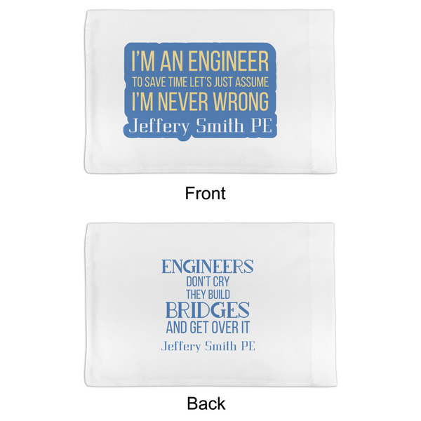Engineer Quotes Toddler Pillow Case - APPROVAL (partial print)