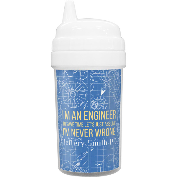 Custom Engineer Quotes Sippy Cup (Personalized)
