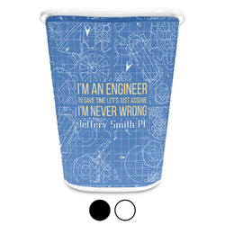 Engineer Quotes Waste Basket (Personalized)
