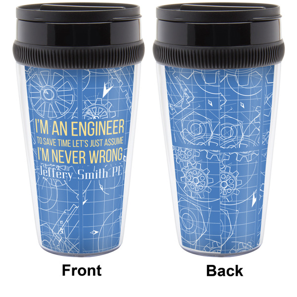 Engineer Quotes Travel Mug Approval (Personalized)