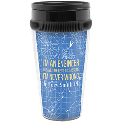 Engineer Quotes Acrylic Travel Mug without Handle (Personalized)