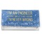 Engineer Quotes Vinyl Check Book Cover - Front