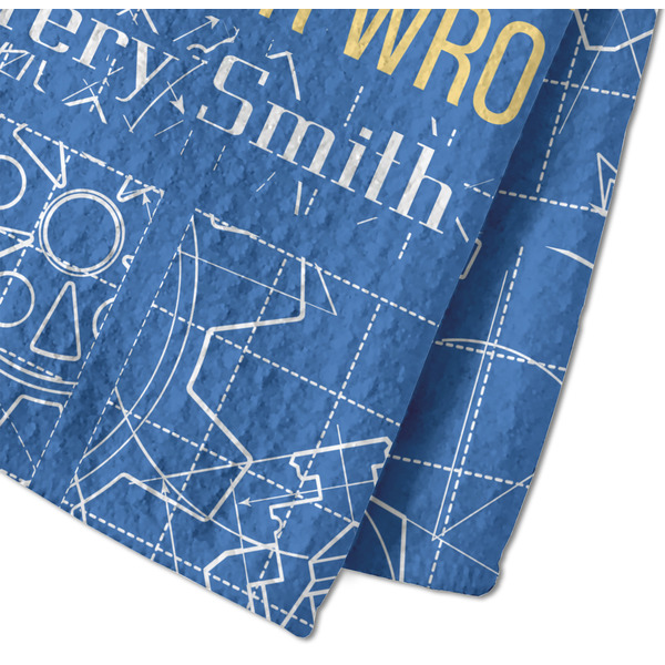 Engineer Quotes Waffle Weave Towel - Closeup of Material Image