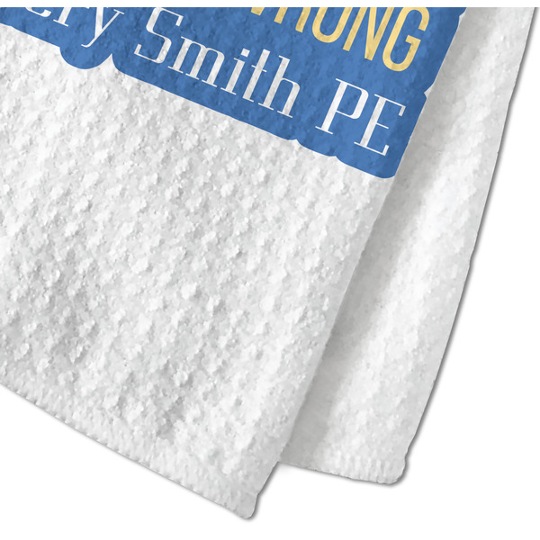 Engineer Quotes Waffle Weave Towel - Closeup of Material Image