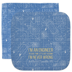 Engineer Quotes Facecloth / Wash Cloth (Personalized)