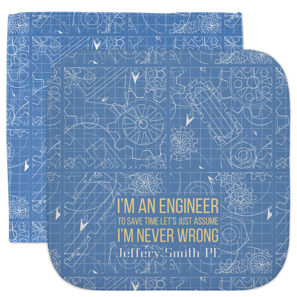 Custom Engineer Quotes Facecloth / Wash Cloth (Personalized)
