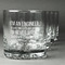 Engineer Quotes Whiskey Glasses Set of 4 - Engraved Front