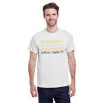 Engineer Quotes T-Shirt - White (Personalized)