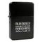 Engineer Quotes Windproof Lighters - Black - Front/Main