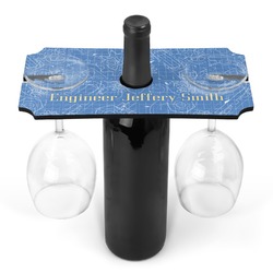 Engineer Quotes Wine Bottle & Glass Holder (Personalized)