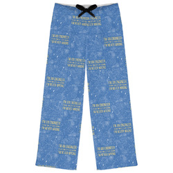 Engineer Quotes Womens Pajama Pants - M (Personalized)