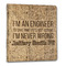 Engineer Quotes Wood 3-Ring Binder - 1" Letter Size (Personalized)