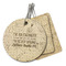 Engineer Quotes Wood Luggage Tags - Parent/Main