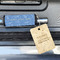 Engineer Quotes Wood Luggage Tags - Rectangle - Lifestyle