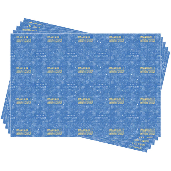 Engineer Quotes Wrapping Paper - 5 Sheets Approval