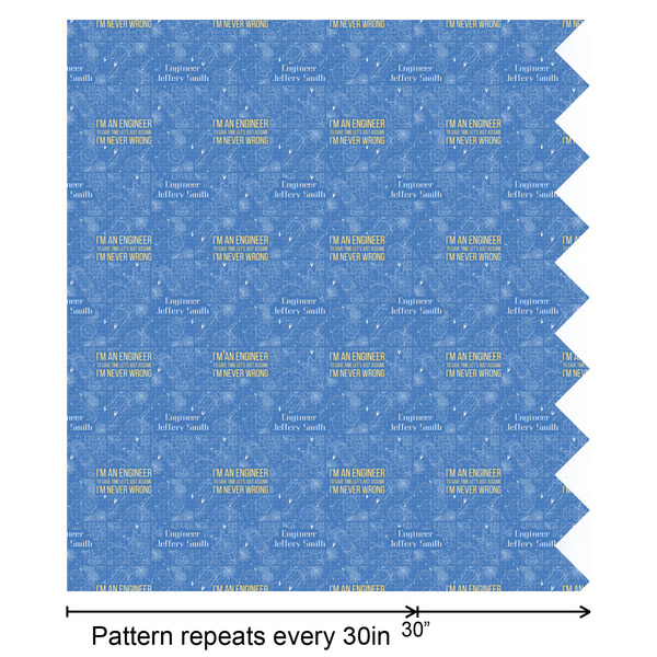 Engineer Quotes Wrapping Paper Roll - Matte - Partial Roll