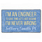Engineer Quotes XXL Gaming Mouse Pads - 24" x 14" - APPROVAL