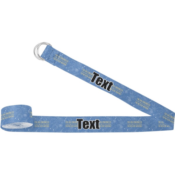 Custom Engineer Quotes Yoga Strap (Personalized)