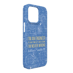 Engineer Quotes iPhone Case - Plastic - iPhone 13 Pro Max (Personalized)