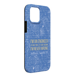 Engineer Quotes iPhone Case - Rubber Lined - iPhone 13 Pro Max (Personalized)