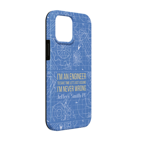 Custom Engineer Quotes iPhone Case - Rubber Lined - iPhone 13 Pro (Personalized)