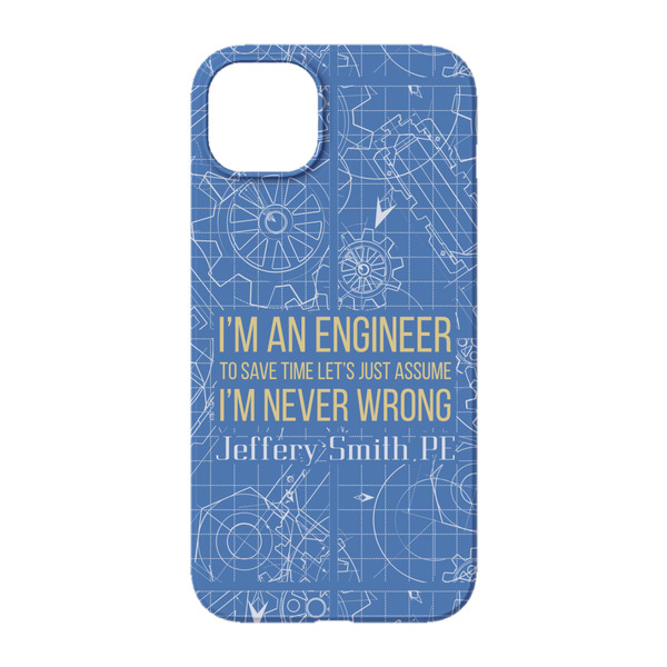 Engineer Quotes iPhone 14 Case - Back