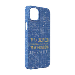 Engineer Quotes iPhone Case - Plastic - iPhone 14 Pro (Personalized)