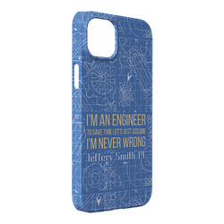 Engineer Quotes iPhone Case - Plastic - iPhone 14 Pro Max (Personalized)