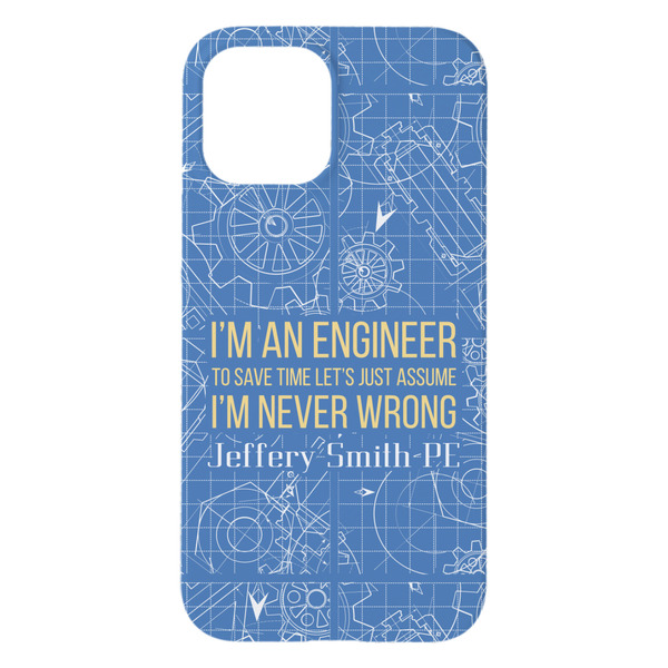 Engineer Quotes iPhone 15 Plus Case - Back