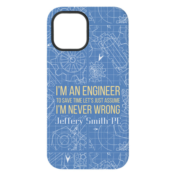 Engineer Quotes iPhone 15 Plus Tough Case - Back