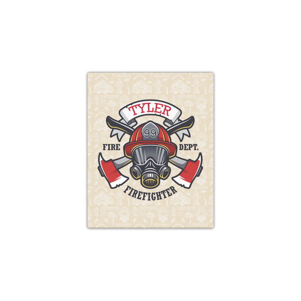Firefighter 11x14 - Canvas Print - Front View