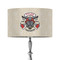 Firefighter 12" Drum Lamp Shade - Fabric (Personalized)