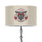 Firefighter 12" Drum Lampshade - ON STAND (Poly Film)