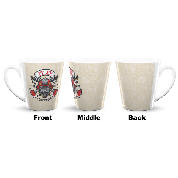 Firefighter 12 Oz Latte Mug - Approval