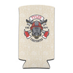 Firefighter Can Cooler (tall 12 oz) (Personalized)