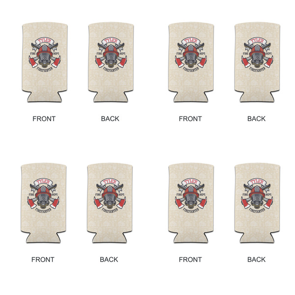 Firefighter 12oz Tall Can Sleeve - Set of 4 - APPROVAL