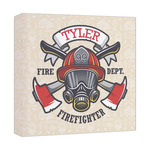 Firefighter Canvas Print - 12x12 (Personalized)