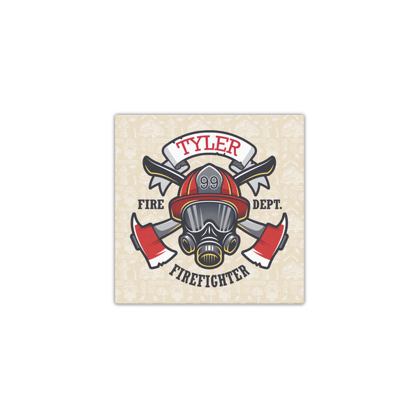 Firefighter 12x12 - Canvas Print - Front View