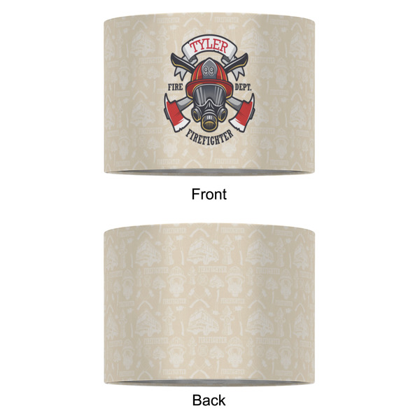 Firefighter 16" Drum Lampshade - APPROVAL (Fabric)