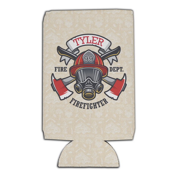 Firefighter 16oz Can Sleeve - Set of 4 - FRONT