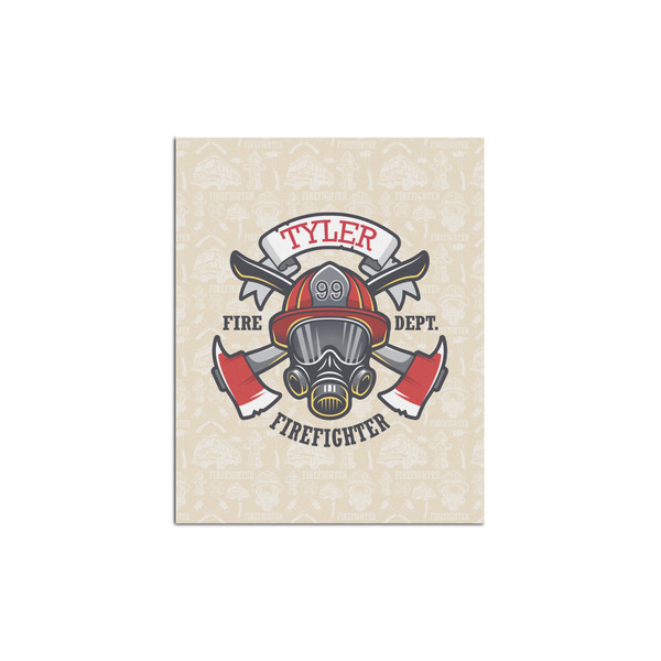 Custom Firefighter Posters - Matte - 16x20 (Personalized)