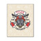 Firefighter Wood Print - 16x20 (Personalized)