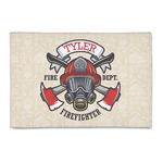 Firefighter 2' x 3' Patio Rug (Personalized)