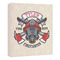Firefighter Canvas Print - 20x24 (Personalized)